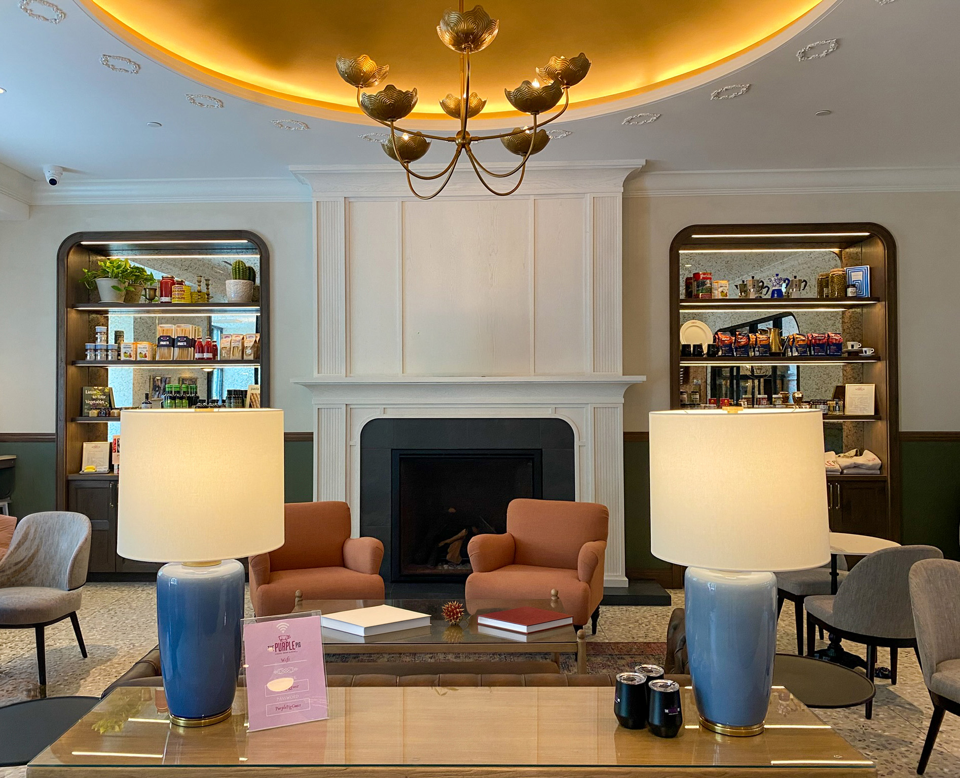 The Purple Pig — Restaurant interior design in Oak Brook, IL