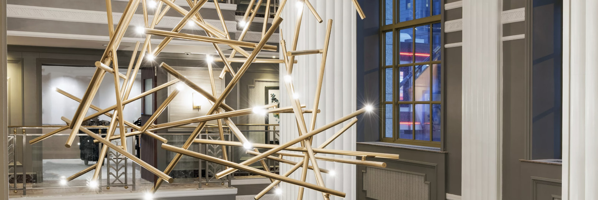 Hotel LeVeque, Autograph Collection — Hotel · 3K SF Public Spaces interior design in Columbus, OH
