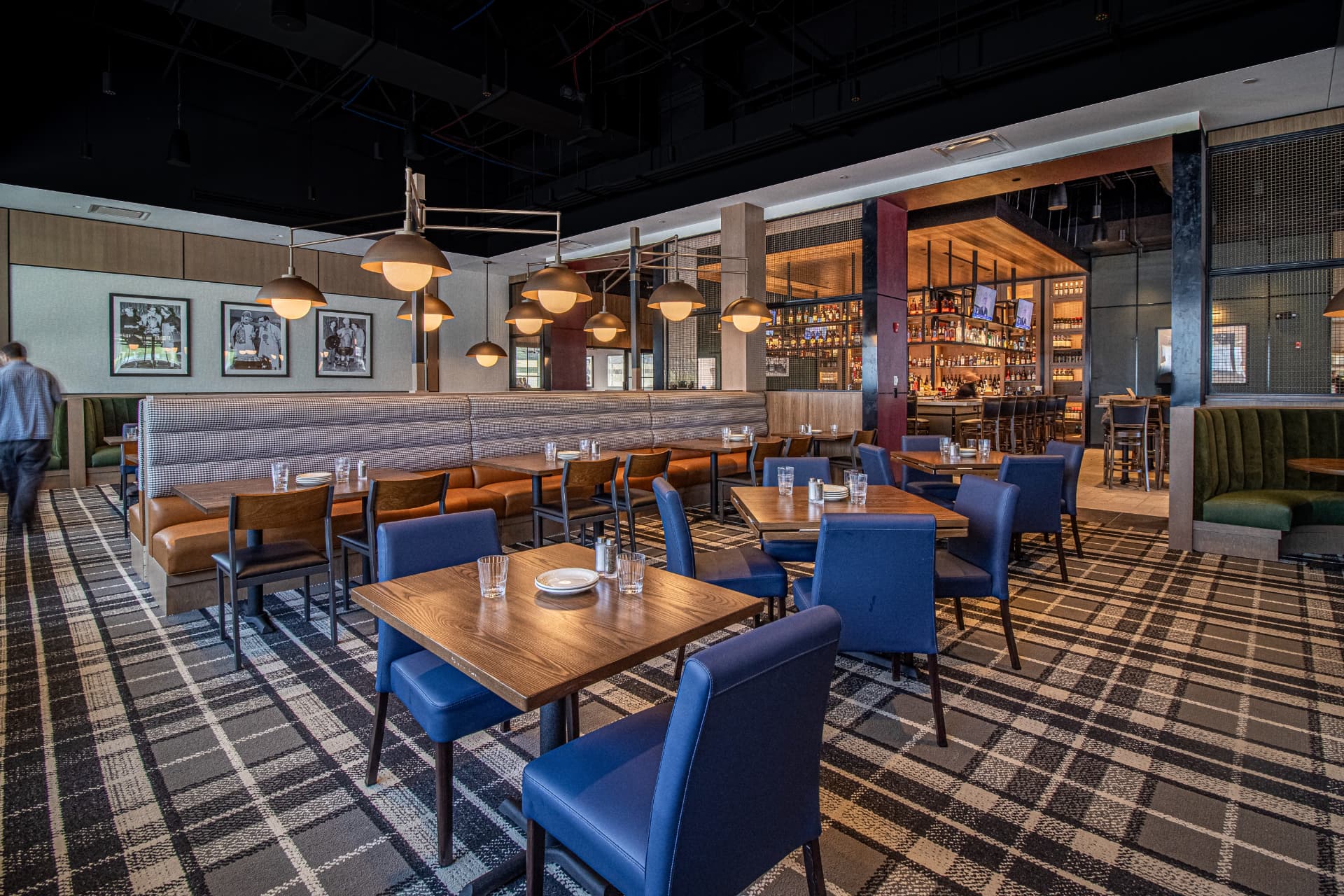 The Weber Grill — Restaurant interior design in Orland Park, IL