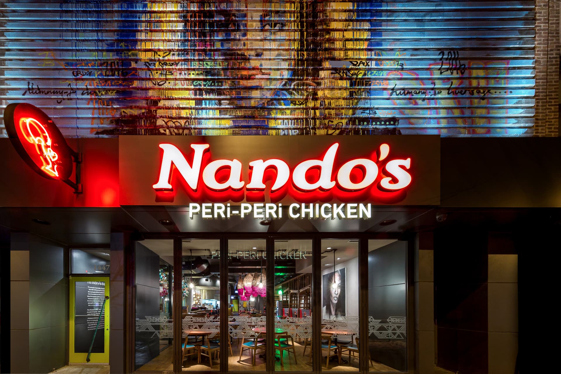 Nando's Hyde Park — Restaurant interior design in Chicago, IL