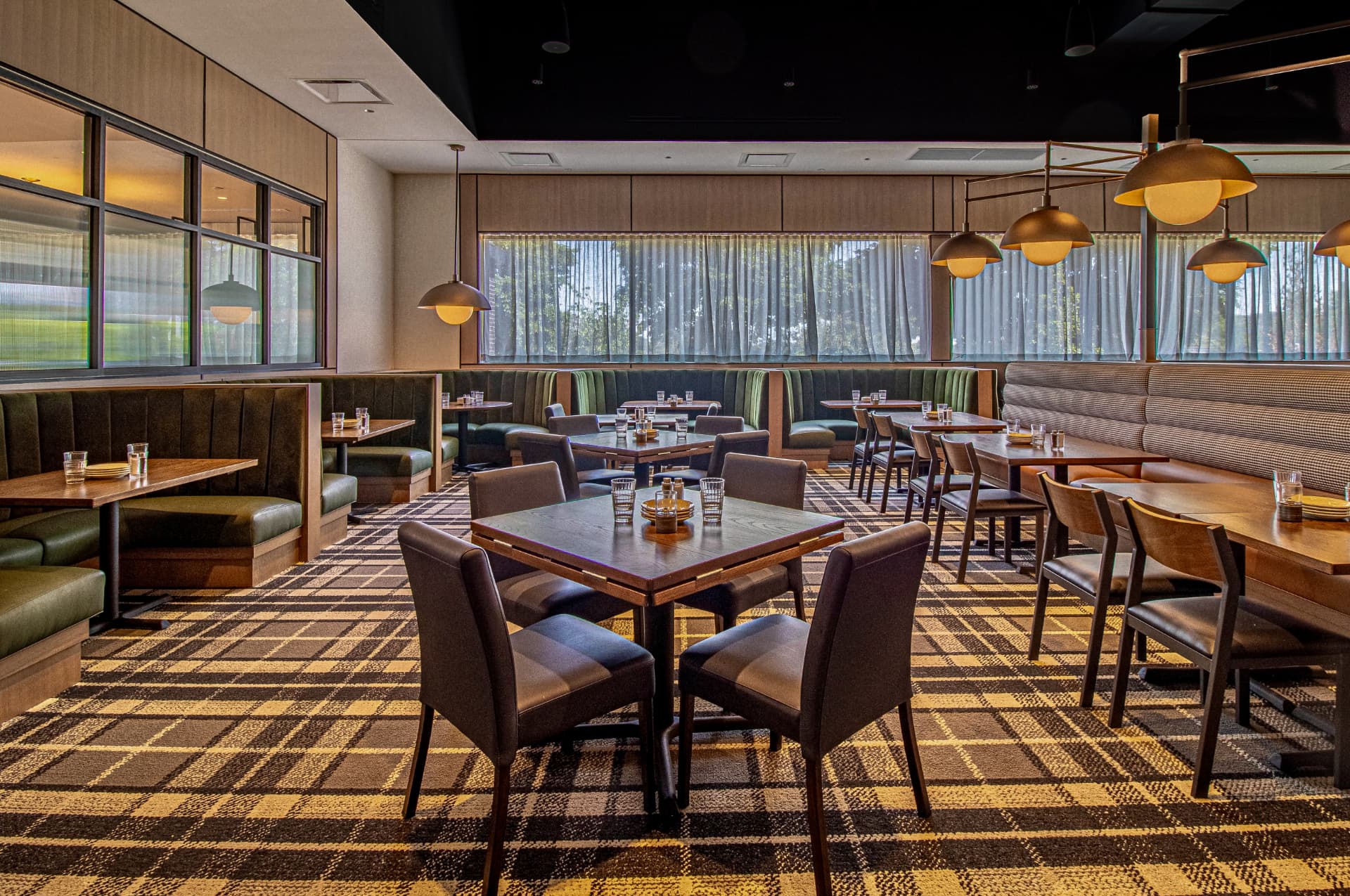 The Weber Grill — Restaurant interior design in Orland Park, IL