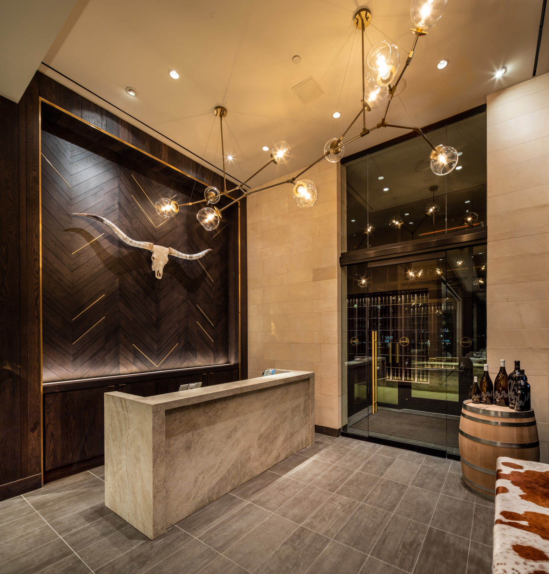 Perry's Steakhouse — Restaurant interior design in Cool Springs, TN